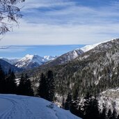 blick richtung telfer weissen winter