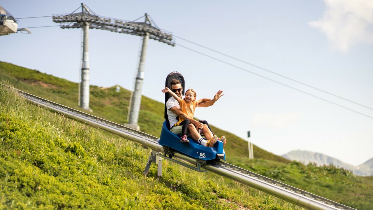 Panorama Mountain Coaster on Mt. Cavallo South Tyrol Alto