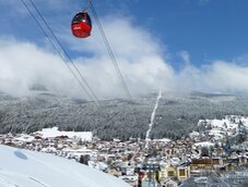 st ulrich im winter seiser alm bahn