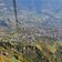 herbst dorf tirol und umgebung von seilbahn aus