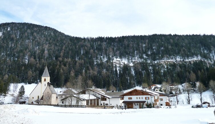 unsere liebe frau im walde winter madonna di senale inverno